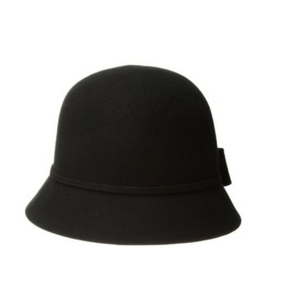 BETMAR Black 100% Wool Fashion Hat - Picture 2 of 3